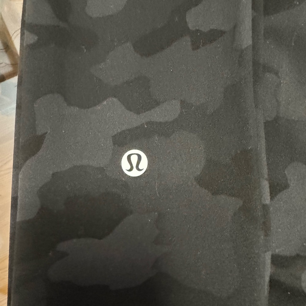 lululemon athletica Black Camo Leggings
